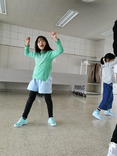 And we!!ガールズジャズダンス生徒の声